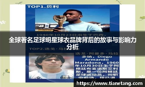 全球著名足球明星球衣品牌背后的故事与影响力分析